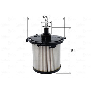 

VALEO Palivový filtr 587098