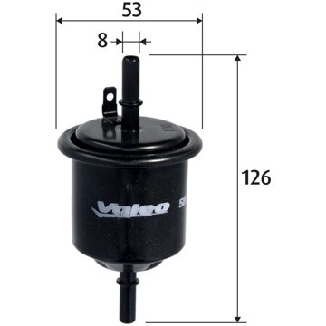 

VALEO Palivový filtr 587116