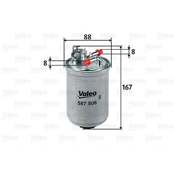 

VALEO Palivový filtr 587506