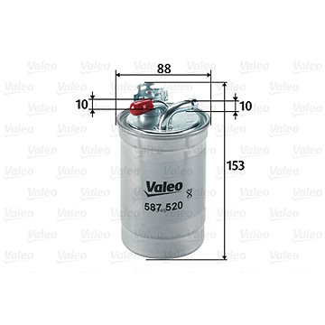 

VALEO Palivový filtr 587520