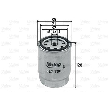 

VALEO Palivový filtr 587706