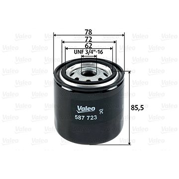 

VALEO Palivový filtr 587723