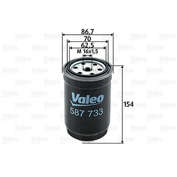 

VALEO Palivový filtr 587733