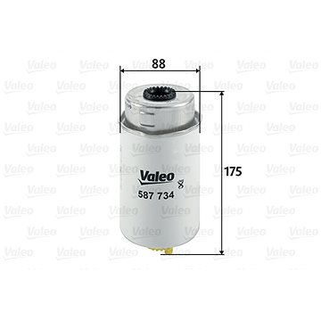 

VALEO Palivový filtr 587734