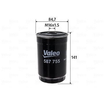 

VALEO Palivový filtr 587755