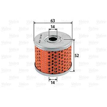

VALEO Palivový filtr 587908