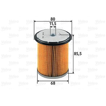 

VALEO Palivový filtr 587912