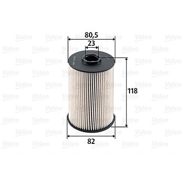 

VALEO Palivový filtr 587924