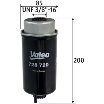 

VALEO Palivový filtr 728720