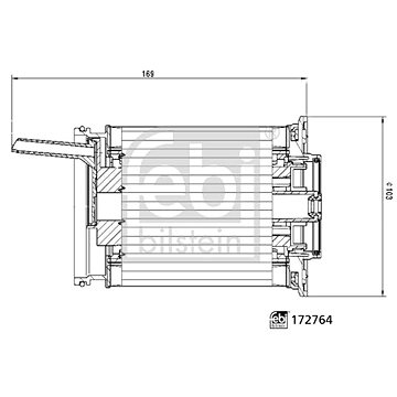 

FEBI BILSTEIN Palivový filtr 172764