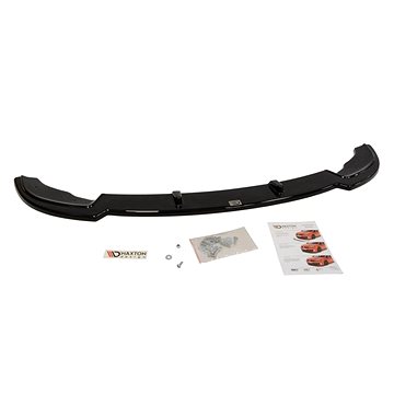

Maxton Design spoiler pod přední nárazník pro BMW řada 3 E46, černý lesklý plast ABS, Coupe Mpack