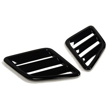 

Maxton Design výdechy kapoty pro Ford Focus RS Mk3, černý lesklý plast ABS