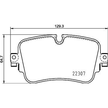 

BREMBO Sada brzdových destiček P 85 161