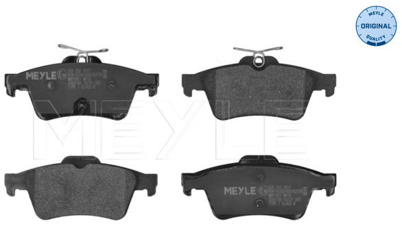 

MEYLE Brzdové destičky 025 252 1817