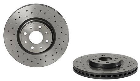 

BREMBO brzdový kotouč 09.5180.3X, sada 2 ks