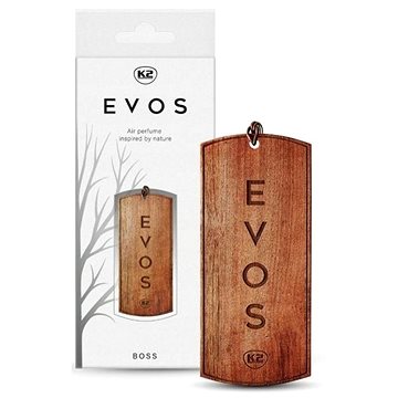 

K2 Evos Boss dřevěná vonná visačka