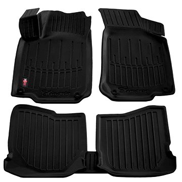 

STINGRAY Gumové 3D koberce (TPE), Škoda, VW, Seat
