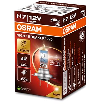

OSRAM H7 Night Breaker 220, +220%