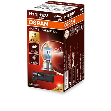 

OSRAM H11 Night Breaker 220, +220%