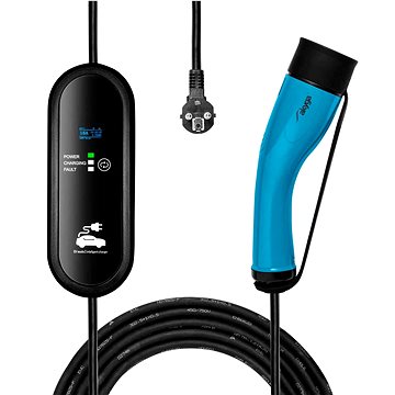 

Akyga nabíjecí kabel Typ 2 Control box, 16 A, 3,8 kW, 5 m