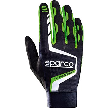 

Sparco Hypergrip+ Sim Racing gamingové rukavice, barva černo-zelená, velikost 9