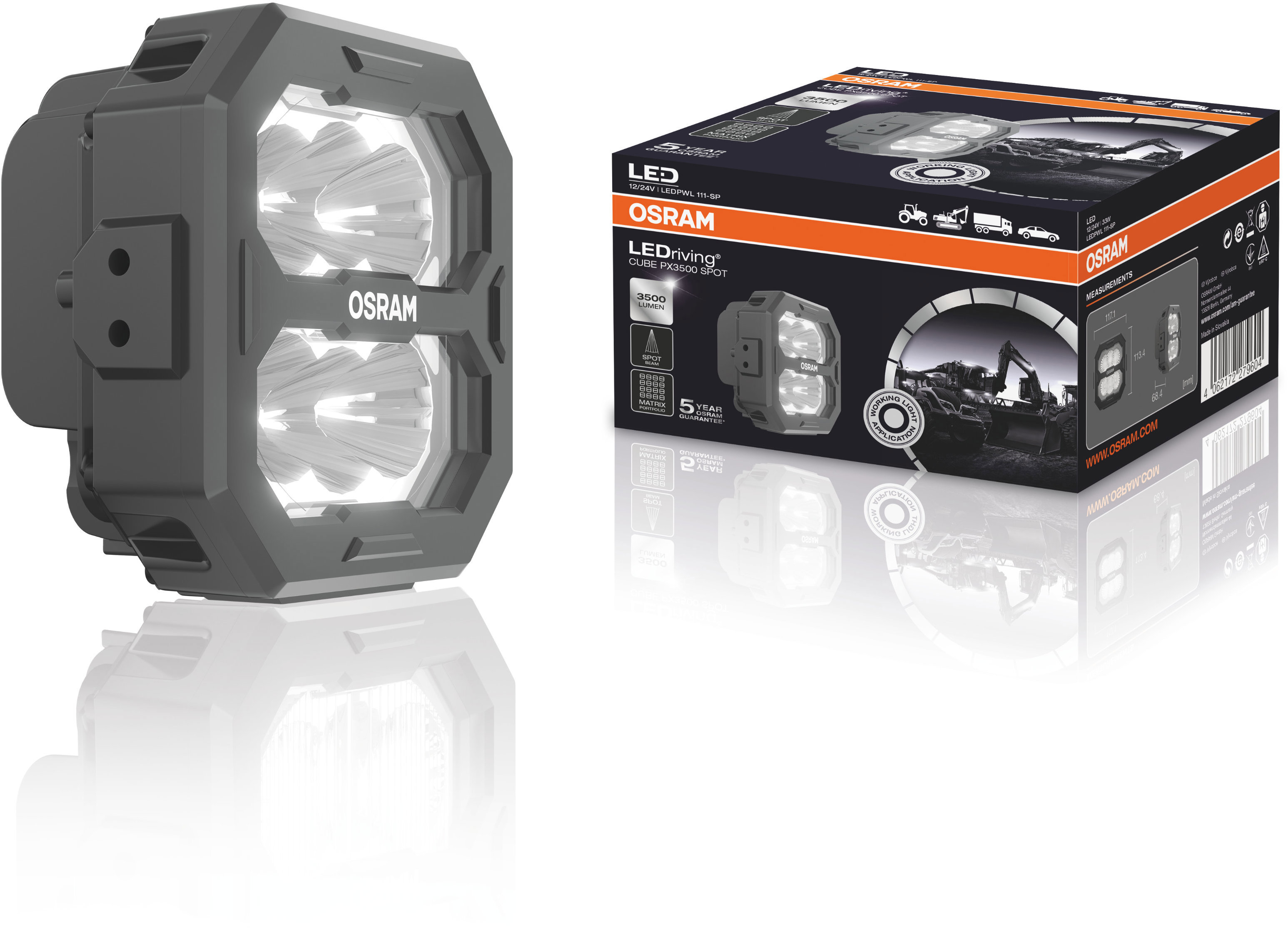 

LEDriving® Cube PX4500 Spot