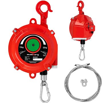 

Steinberg Systems pružinový vyvažovač kabelů pro nářadí 15 - 22 kg, 1,5 m
