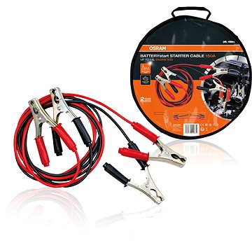 

OSRAM startovací kabel 6/12V, 150A, hliník/měď