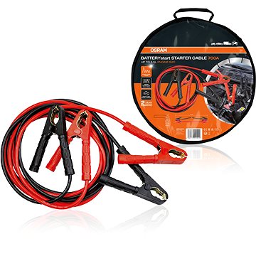 

OSRAM startovací kabel 12/24V, 700A, hliník/měď