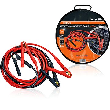 

OSRAM startovací kabel 12/24V, 1200A, hliník/měď