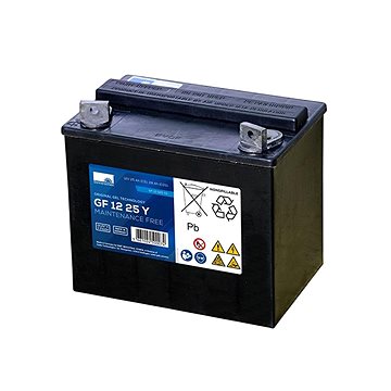 

SONNENSCHEIN GEL GF 12 025 Y G, 12V, C5/25Ah, C20/28 Ah