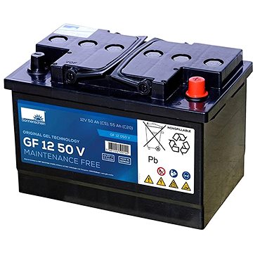 

SONNENSCHEIN GEL GF 12 050 V, 12V, C5/50Ah, C20/55Ah