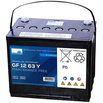 

SONNENSCHEIN GEL GF 12 063 Y O, 12V, C5/63Ah, C20/70Ah