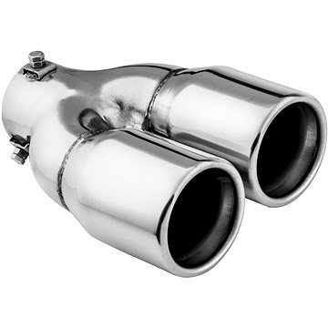 

ASSO koncovka výfuku nerezová dvojitá kulatá, vnější průměr 2 × 76 mm, délka 210 mm