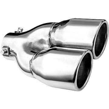 

ASSO koncovka výfuku nerezová dvojitá kulatá, vnější průměr 2 × 80 mm, délka 210 mm