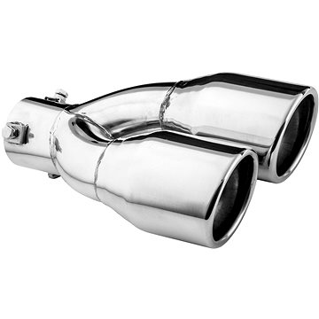 

ASSO koncovka výfuku nerezová dvojitá kulatá, vnější průměr 2 × 80 mm, délka 305 mm