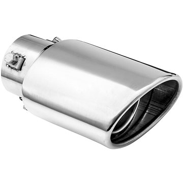 

ASSO koncovka výfuku nerezová oválná, vnější průměr 117 × 85 mm, délka 180 mm