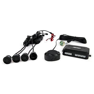 

AMIO parkovací asistent zadní - zvuková signalizace, 4x senzor (černé)