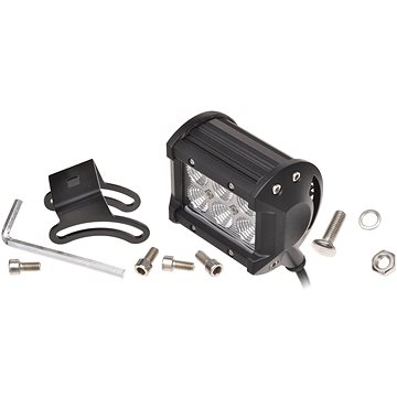 AMIO LED pracovní světlo 18 W, napětí 9-36 V, 6 × 3 W CREE, 95 × 77 mm
