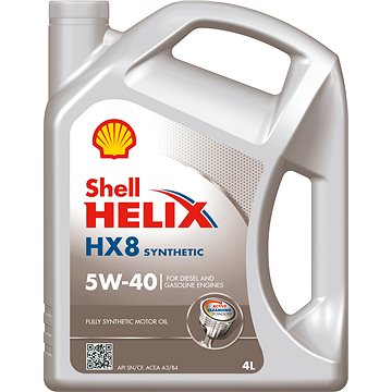 

SHELL HELIX HX8 Synthetic 5W-40 4l