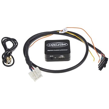 

CARCLEVER Hudební přehrávač USB/AUX Nissan (554NS001)