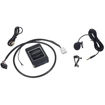 

CARCLEVER Hudební přehrávač USB/AUX/Bluetooth VW (12pin) (555VW009)