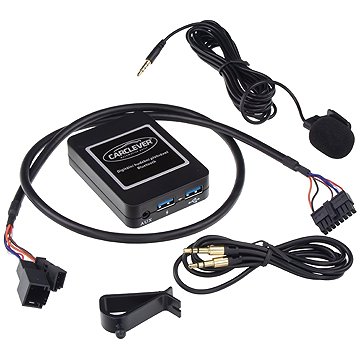 

CARCLEVER Hudební přehrávač USB/AUX/Bluetooth BMW CD měnič (555BM008)
