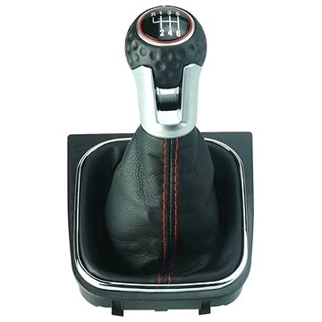 

PROTEC Řadící páka s manžetou, VW Golf V 2003 - 2008 6st červené prošití I.