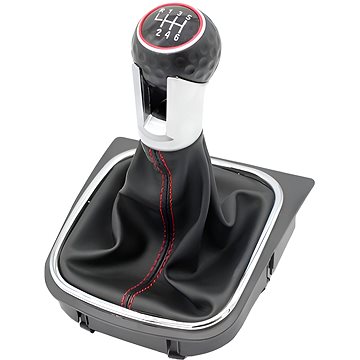 

PROTEC Řadící páka s manžetou, VW Golf V Plus 2003 - 2008 6st červené prošití