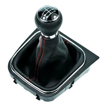 

PROTEC Řadící páka s manžetou, VW Touran 2009 - 2012 6st červené prošití