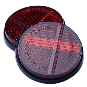 

R&G Racing Samolepící odrazka 4 cm E-Mark, kulatá