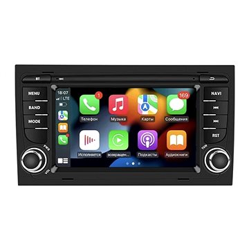 

HIZPO Autorádio AUDI A4 Rádio pro Audi A4 B7 B6 S4 RS4 SEAT Exeo GPS navigace, mapy, Bluetooth