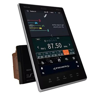 

Podofo 9,5’’ Android autorádio Tesla styl, Vertikální posuvná obrazovka, GPS, Bluetooth, multimédia