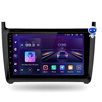 

Ossuret Autoradio do Volkswagen POLO 5 2008-2020 ANDROID GPS NAVIGACE, USB, Android Rádio